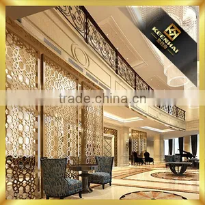 Modern Aluminum Room Divider Screen for Hotel Decoration thumbnail-2