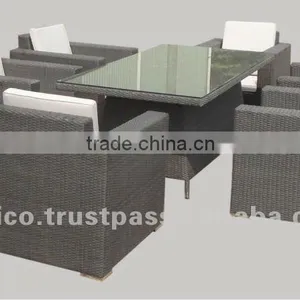 7Pcs Model Style Outdoor Dining Set 2012 thumbnail-1