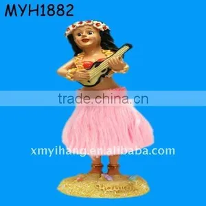 Resin Ukuleles Hawaii Hula Girl thumbnail-1