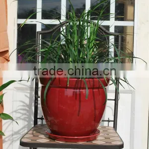 Vietnam Ceramic Glazed Pottery Indoor Flower Pots thumbnail-1
