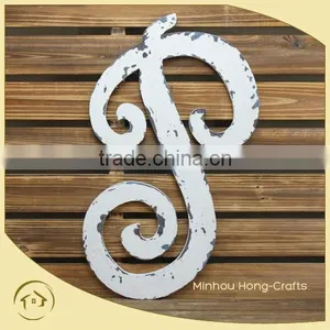 Rustice Home &Garden Decorative Metal Wall Letter T thumbnail-1