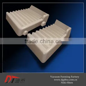 Plastic White Show Stand by Vacuum Forming thumbnail-1
