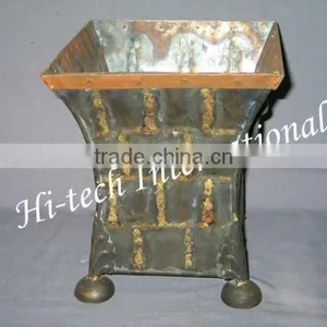 Iron Flower Pots,Decorative Flower Pots,Larger Flower Vases thumbnail-1