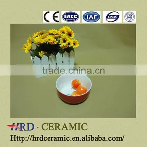 2015 High Quality Red Custom Printed Microwavable Ceramic Bowls thumbnail-1