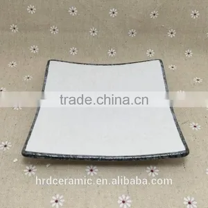 Stocked White Porcelain Square Dish/food Dish/soap Dish/salad Bowl thumbnail-6