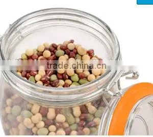 Locking Lid Glass Airtight Jar High Quality thumbnail-3