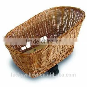 Natural And Practical Rear Bicycle Basket thumbnail-1