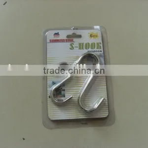 HIGH QUALITY Wall Coat Hat Hooks Hardware S Meat Hook Slatwall Display Hook SWIVEL HOOK thumbnail-2