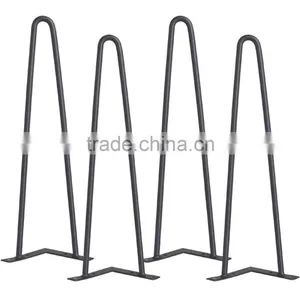 Furniture New Design 18 Inch Metal Coffee Table Hairpin Leg thumbnail-2