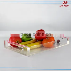 Made in China Low Cost Small Acrylic Serving Trays Serving Display Trays thumbnail-2