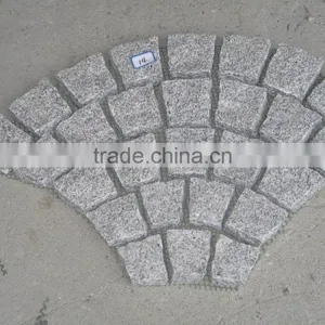 Fanned Paving Stone Cheap Driveway Paving Stone Fan Shape Granite Paving Stone thumbnail-5