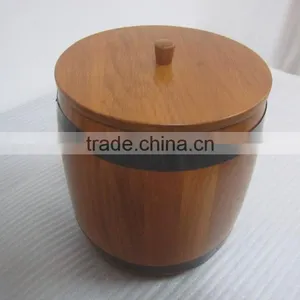 Handmade Small Decorative Wooden Coffee Barrel for Crafts thumbnail-3