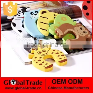 Baby Safety Foam Door Jammer Guard Finger.Protector Stoppers - Animal Designs.H0102 thumbnail-1