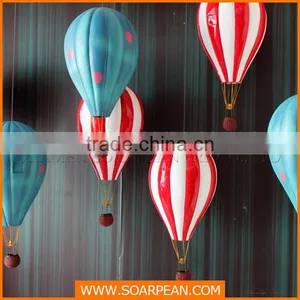New Style Fashion Fiberglass Visual Display Design Hot Air Balloon thumbnail-2