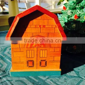 Vintage Christmas Village Church thumbnail-1