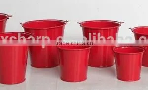 8 Sizes Buckets (Black Red and White),MSO-118 thumbnail-2