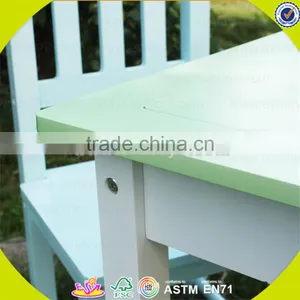 Wholesale Dining Table and Chairs Fashionable Wooden Table and Chairs Set High Quality Baby Table and Chair W08G104 thumbnail-3