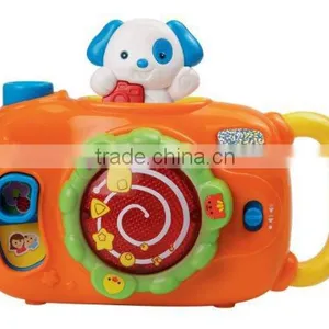 Plastic Colorful Musical Snap and Surprise Camera Toy for Kids thumbnail-1