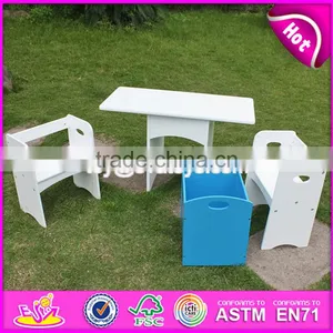 2017 New Products Wooden Activity Table for Toddlers W08G208 thumbnail-3