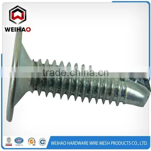 Zinc Plated Hex Head Self Drilling Screw/roofing Galvanized Self-drilling Screw EPDM Washer thumbnail-1