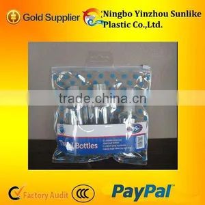 3pcs PET Travel Bottles Set/cosmetic Bottle thumbnail-1