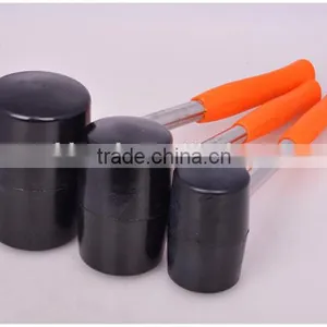 ASAKI Black Rubber Hammer Tile Rubber Mallet Sizes thumbnail-2