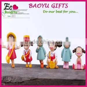 Mini CUTE Fashional Resin Decoration, Mini Q Version Sell MOE Xiaomei Furnishing Articles Micro Landscape Furnishing Articles thumbnail-1