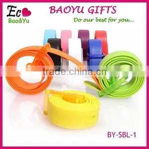 Eco-friendly Silicone Rubber Belt Adjustable Rubber Belt thumbnail-1