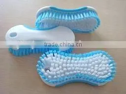 Hot Selling Plastic Flat Handle Cleaning Scrub Brush thumbnail-4