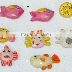Ceramic Magnets (Sea Life 1) Fish thumbnail-1