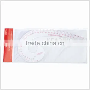 Kearing Brand 32cm Manufacture Transplant Plastic Flexible Vary Form Garment Ruler for Fashion Design#6032 thumbnail-1