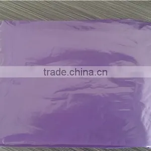 PE Disposable Semitransparent Emergency Purple Poncho thumbnail-2