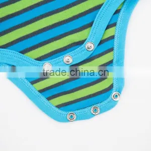 High Quality Newborn Clothes Stripe Sleeveless Cotton Baby Rompers Summer thumbnail-6
