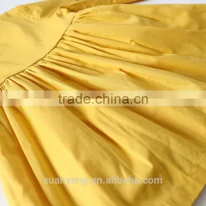 New Design Children Clothing Long Sleeve 100% Cotton Fancy Clothes Wholesale New Model Girl Dress thumbnail-4