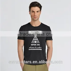 Plain Machine Washable Man T-shirt With High Quality thumbnail-4
