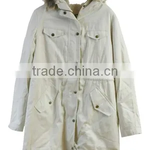 2014 Newest Ladies White Long Duster Coat thumbnail-5
