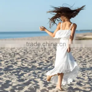 High Quality Summer Long Dress Chiffon New Style Long Dress Chiffon New Style Mommy and me Maxi Dress thumbnail-3