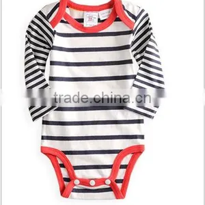 Wholesale Baby Boy Rompers 100% Cotton Carter's Baby Boy Clothes Overalls Jeans Long Sleeve Romper thumbnail-2