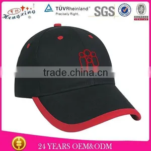 Navy Blue 3D Embroidery Custom Brim Hat /Fashion Satin Baseball Caps thumbnail-1