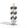 Rotating Hold Literature Book Spinning Magazine Display Racks Floor Stand 16 Pockets thumbnail-1