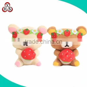 Customized Cute Stuffed Valentine Bear Plush for Girls thumbnail-5