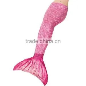 Kids Fancy Mermaid Swimsuit, Mermaid Tail With Monofin for Swimming thumbnail-1