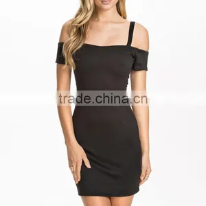 2017 Women Sexy Backless Party Cocktail Dress Ladies Short Bodycon Halter Prom Dresses thumbnail-2