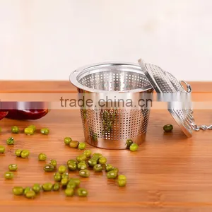 Top Quality 304 Stainless Steel Tea Ball Infuser Bulk Tea Infuser S/M/L thumbnail-5