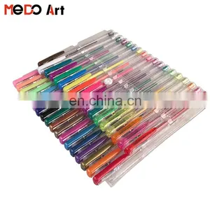 Assorted Colors Unique Pack Gel Pen Set 36 With PVC Bag Free Sample thumbnail-1