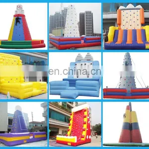 Funny Inflatable Rock Climbing Wall Giant Climbing Wall for Sale Outdoor Used Climbing Wall thumbnail-6
