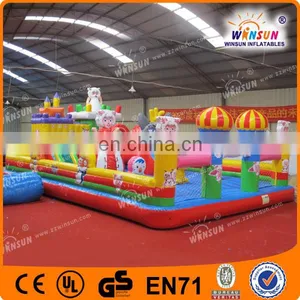 2017 Latest Inflatable Amusement Park,inflatable Indoor Playground,inflatable Fun City thumbnail-4