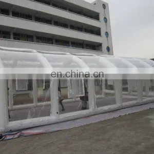 2016 Pretty High Quality Transparent Inflatable Dome Tent /transparent Swimming Inflatable Tent thumbnail-5