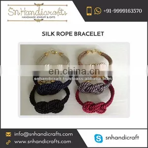 Best Selling Trendy Look Silk Rope Bracelet at Industry Leading Price thumbnail-1