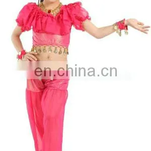 Arabic Top Quality Children Girls Belly Dance Outfit With Top and Pant ET-007# thumbnail-1